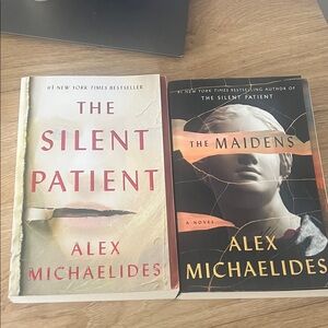 Book Set - The Silent Patient & The Maidens